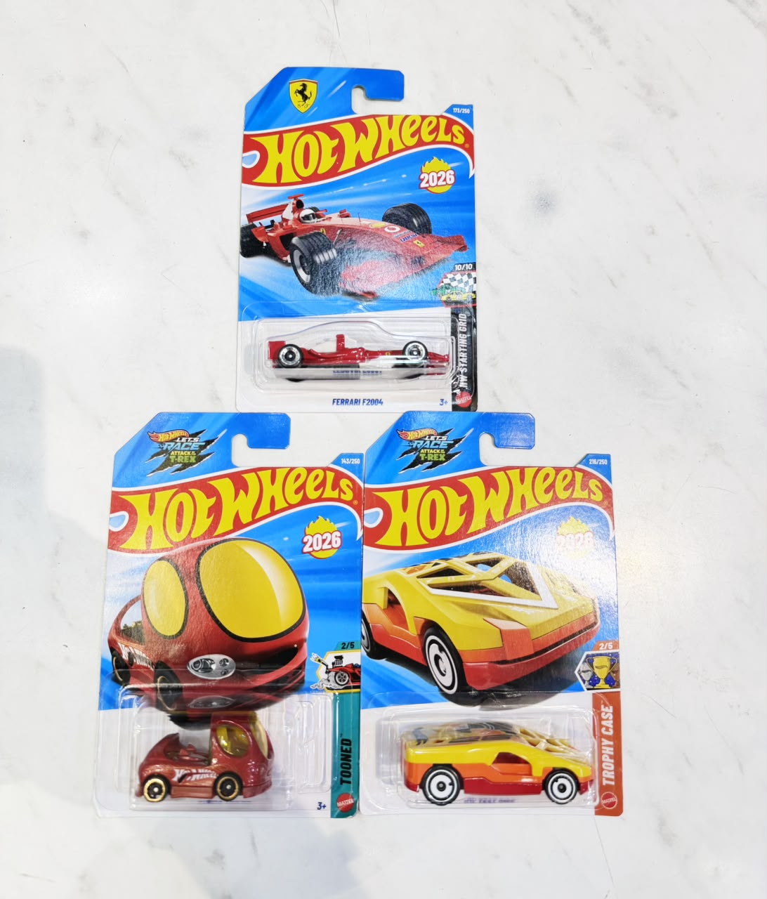 HOTWHEELS PACK OF 3