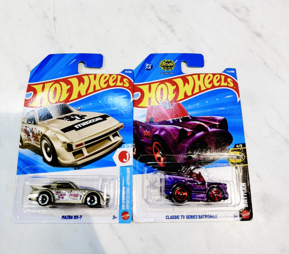 HOTWHEELS SET OF 2