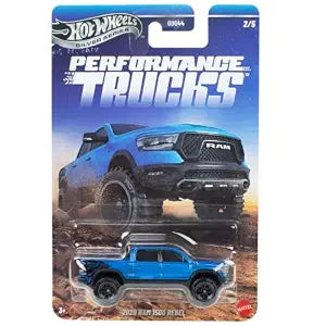 Set Of 5 Hotwheels Silver Series Performance Trucks.