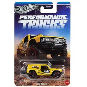 Set Of 5 Hotwheels Silver Series Performance Trucks.