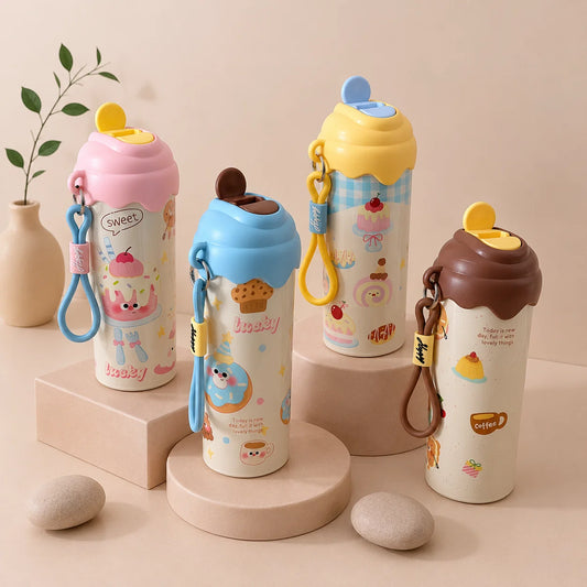 ICE CREAM INSULATED SIPPER BOTTLE