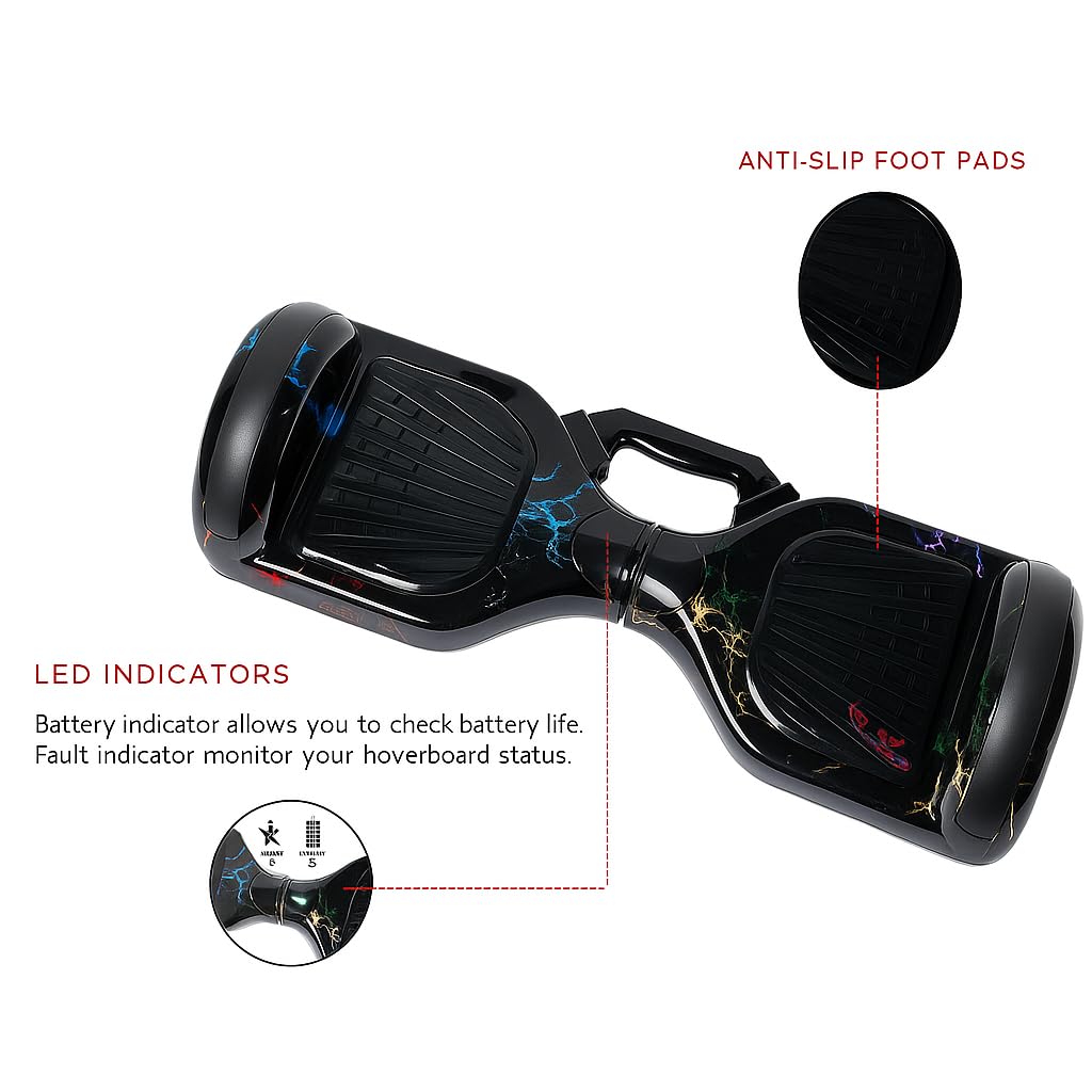 6.5 INCH Hoverboard with Responsive Control and Robust Motor Power