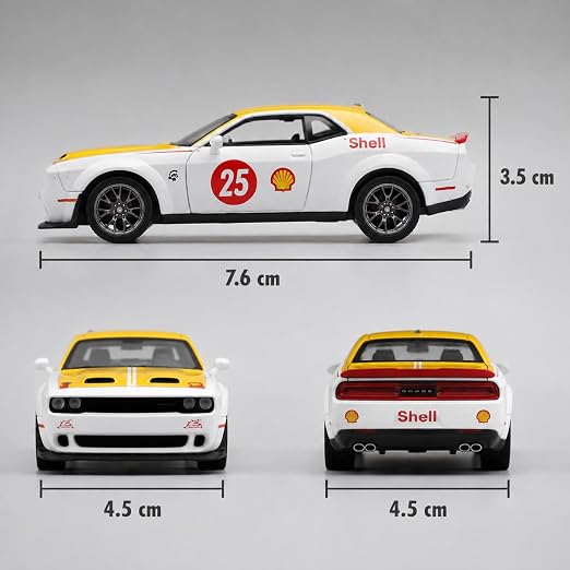CCA 2022 Dodge Challenger SRT Jailbreak Shell 1:64 Officially Licensed