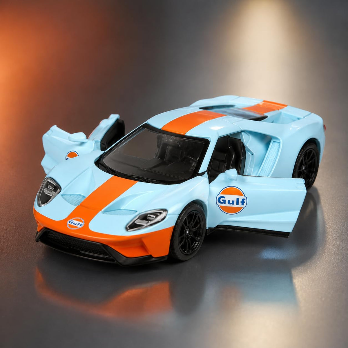 CCA 2017 Ford GT Gulf 1:64 Officially Licensed
