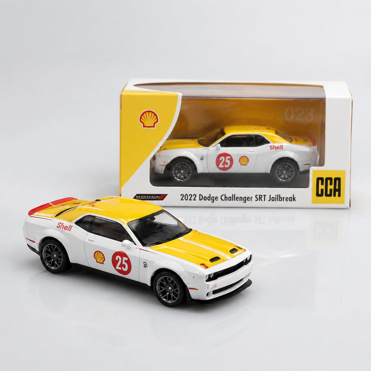 CCA 2022 Dodge Challenger SRT Jailbreak Shell 1:64 Officially Licensed