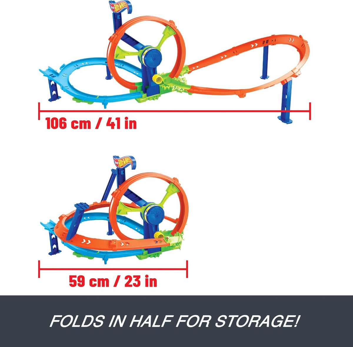 Hot Wheels Toy Car Track Set