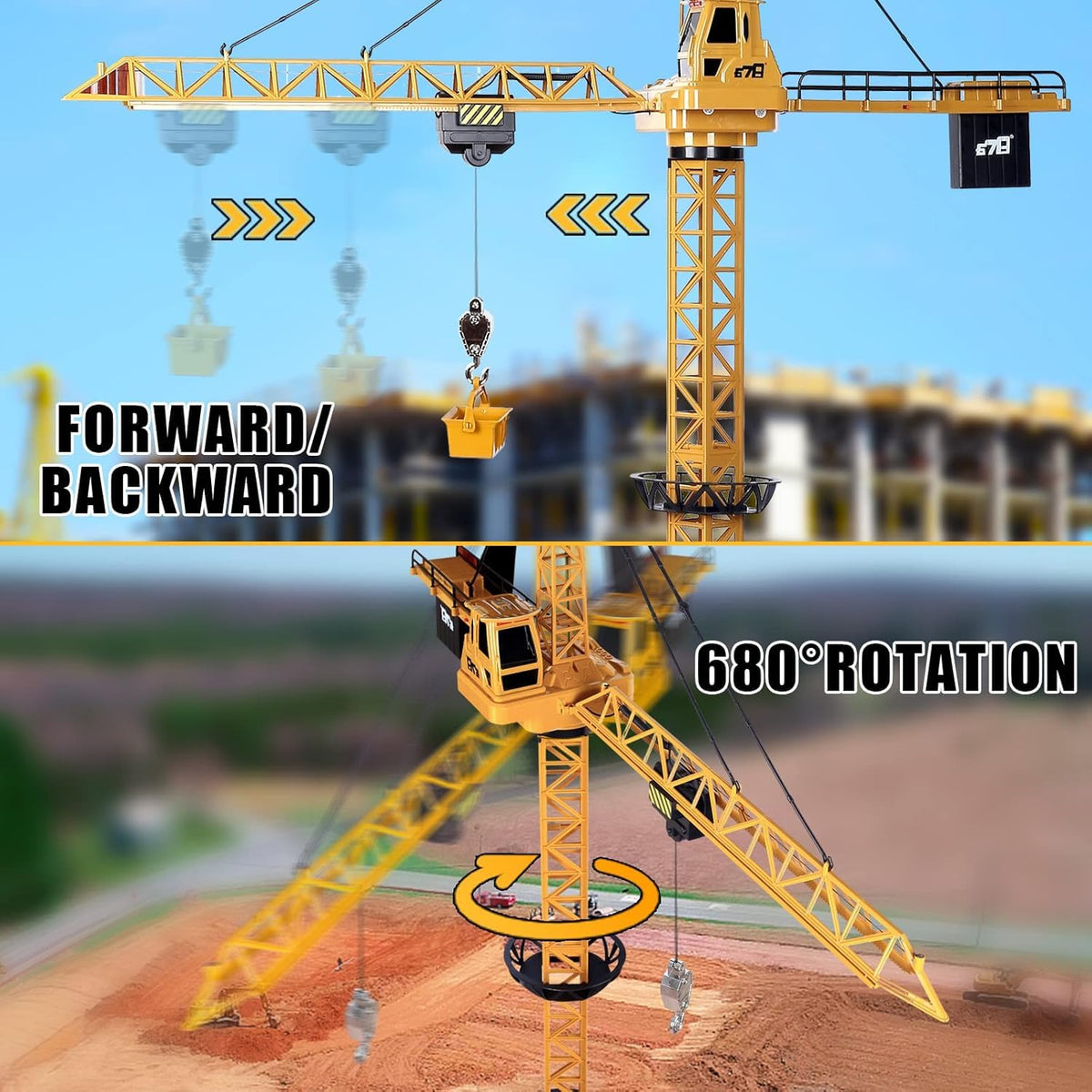 2.4GHz Remote Control Construction Site Toy
