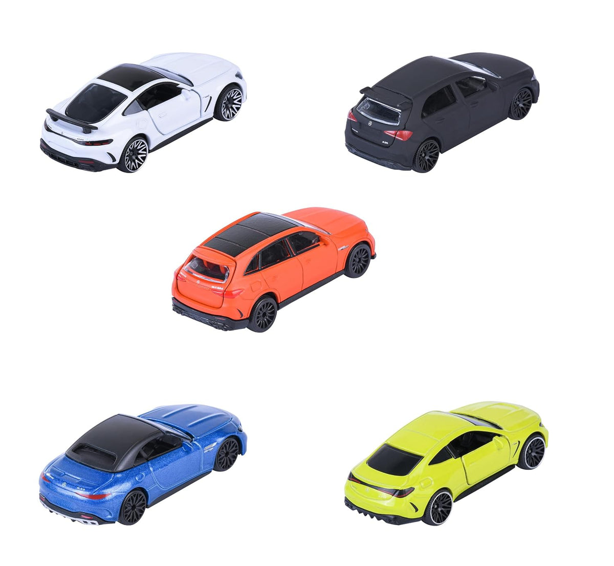 Majorette Mercedes AMG Car Set (5 Cars)