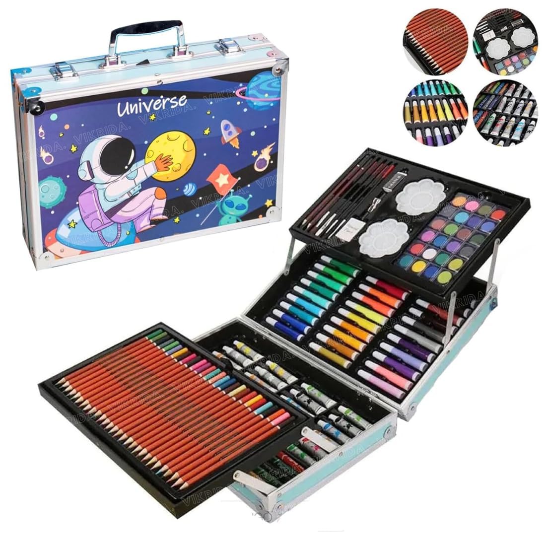 100+ Pcs BOYS Theme Drawing and Painting Kit