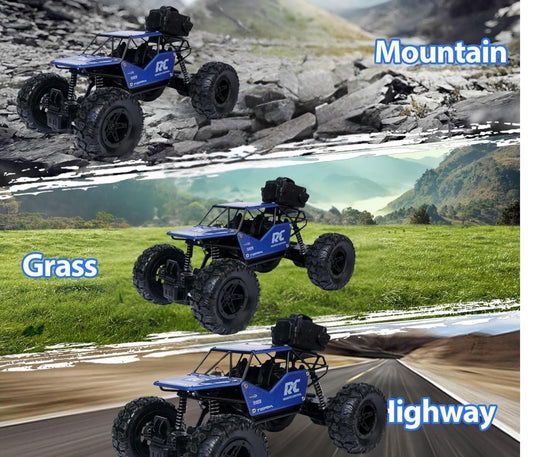 Rock Crawler Car with Smoke Off-roader 2Wd RC Car High Speed