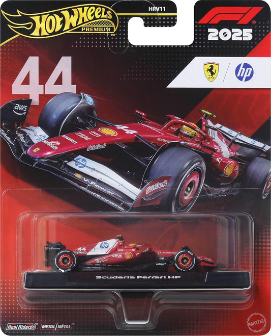 *Hot Wheels Combo Pack* Formula 1® 1:64 Scale Premium Race Team Ferrari 44 & ULTIMATE COLLECTOR CASE WITH FREE CAR