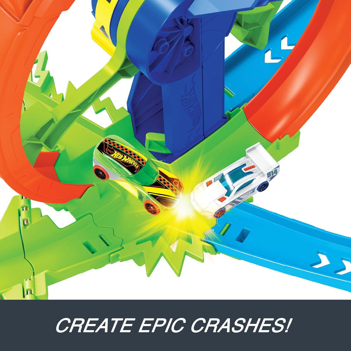 Hot Wheels Toy Car Track Set