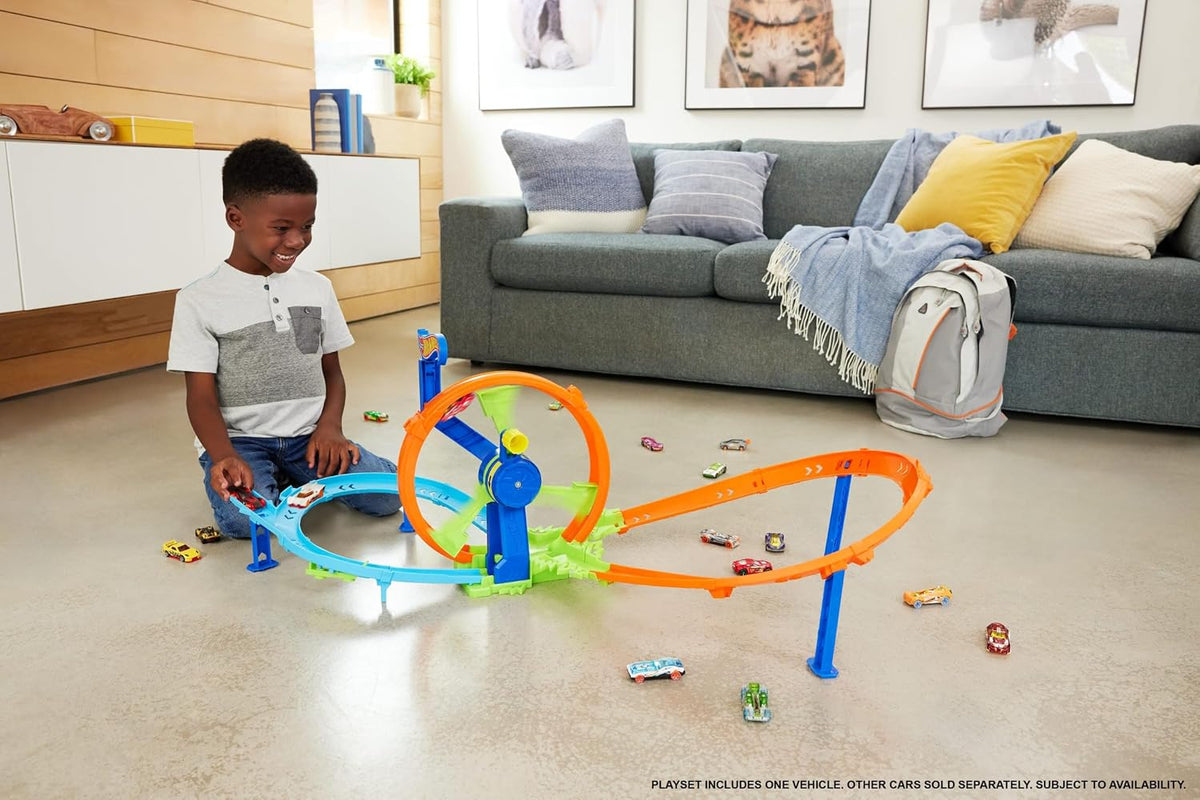 Hot Wheels Toy Car Track Set