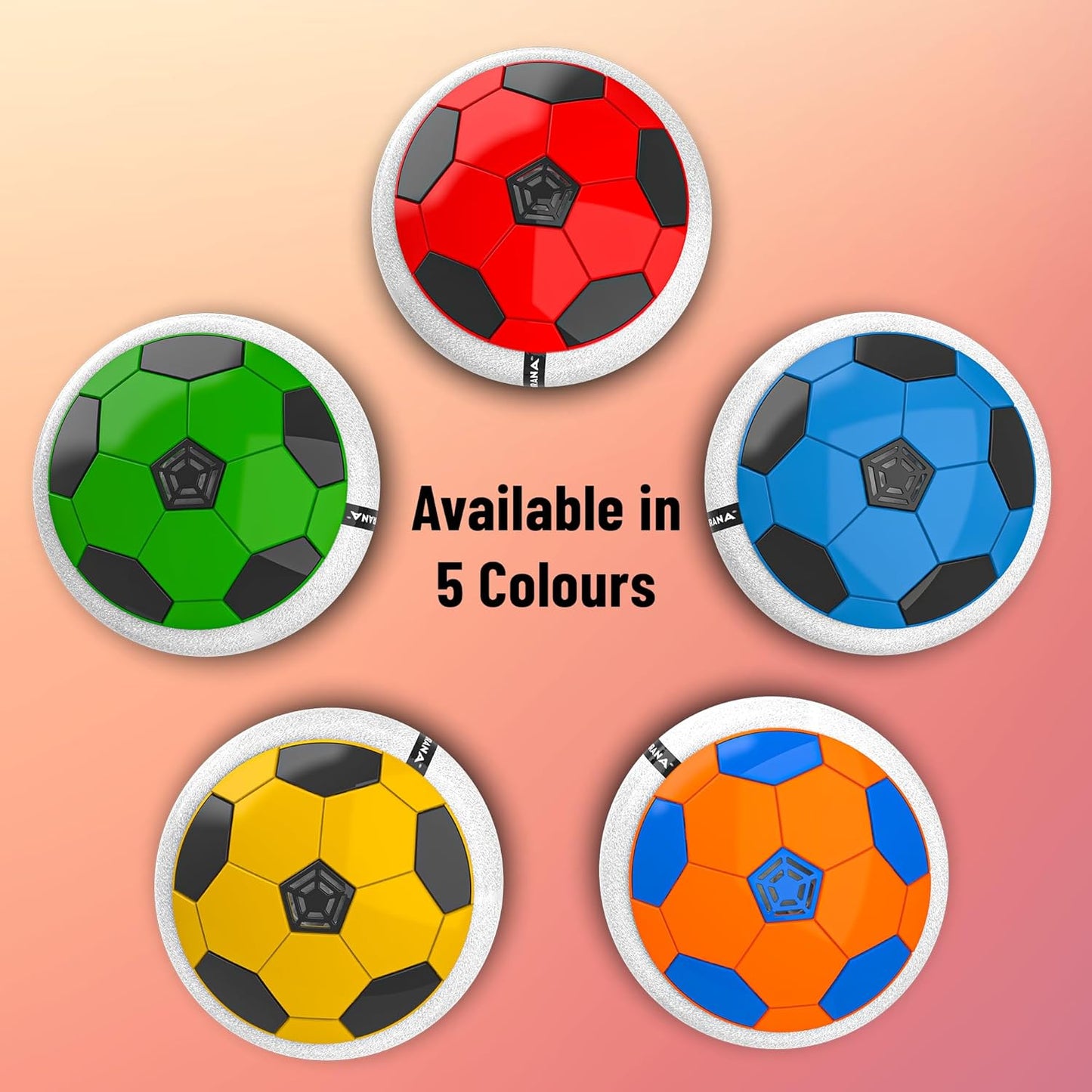 Air Football Neon Lite | Hoverball Toy for Kids