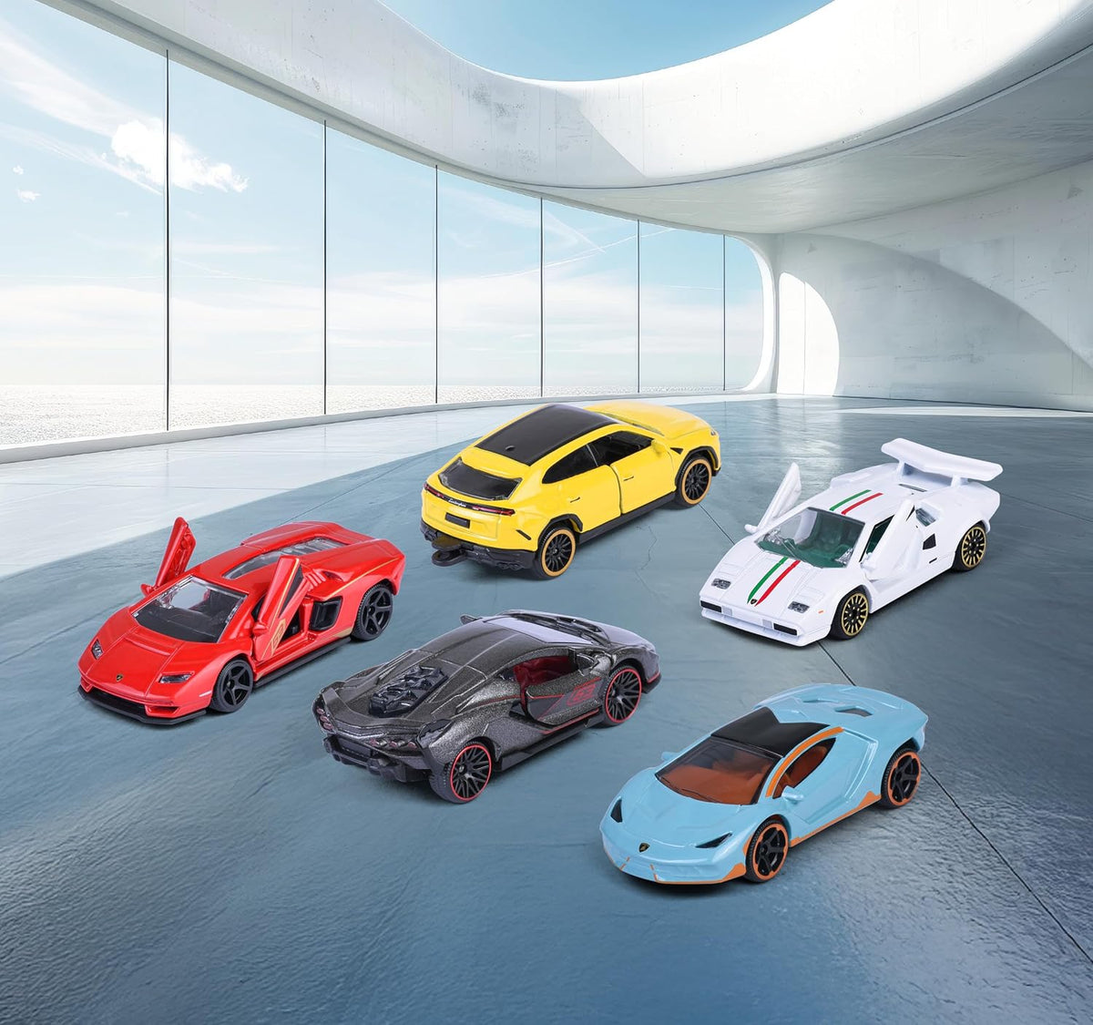Majorette Lamborghini Car Set (5 Cars)