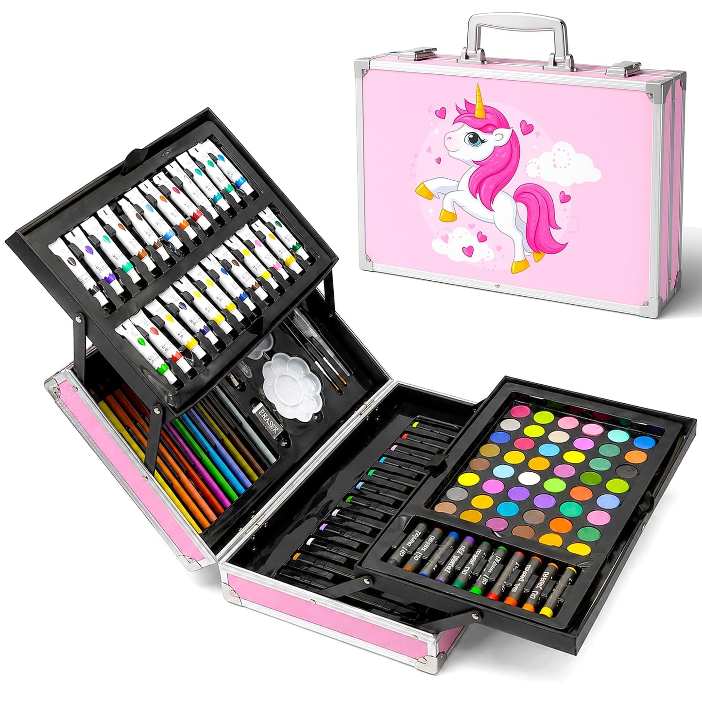 100+ Pcs GIRLS Theme Drawing and Painting Kit