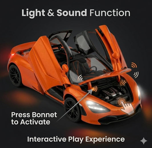 McLaren 720S Die-Cast Model — 1:24 Scale