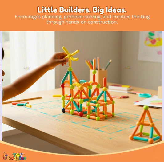 Magnetic Building Blocks — 36 Pieces