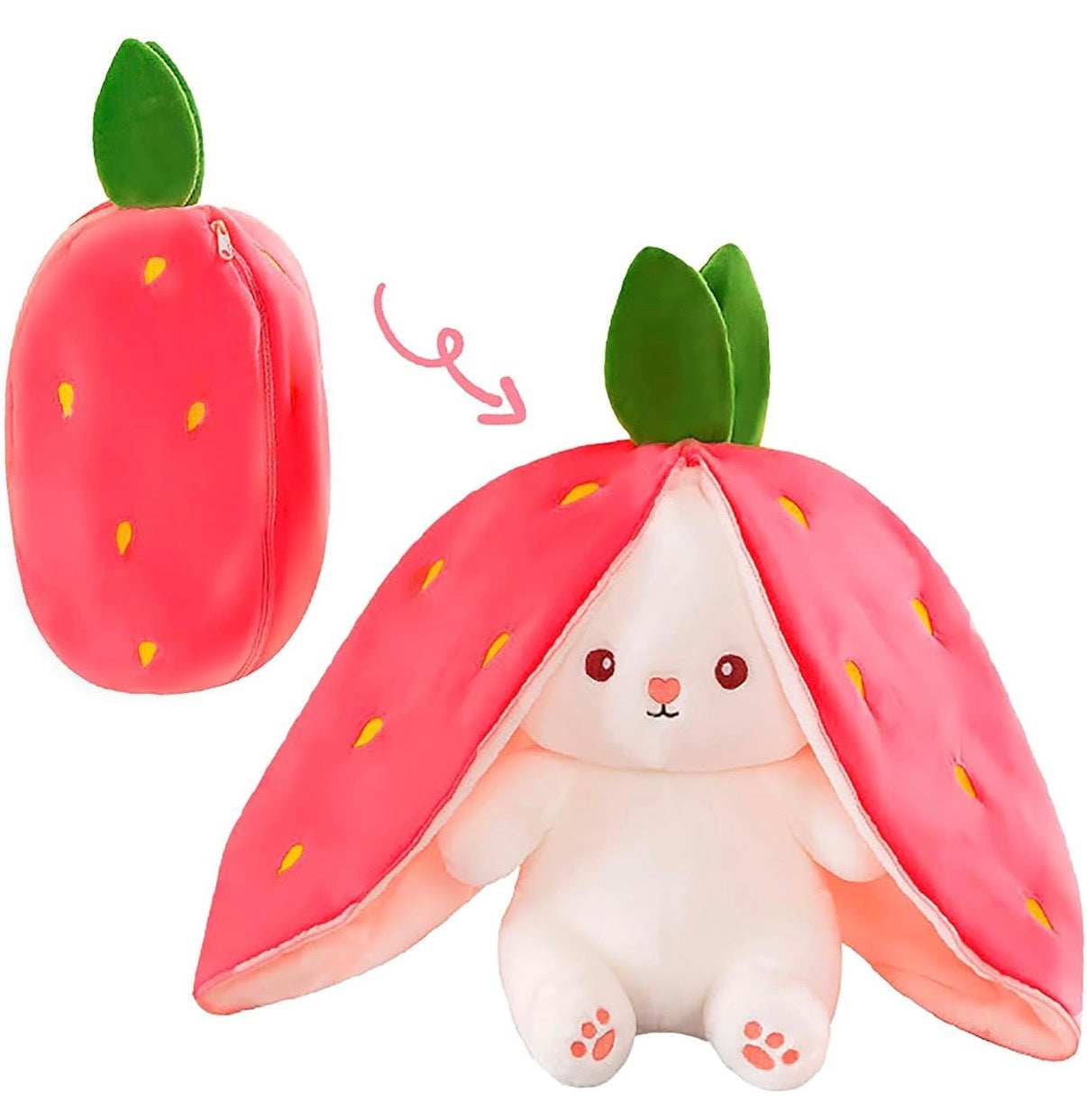 Reversible Bunny Plush