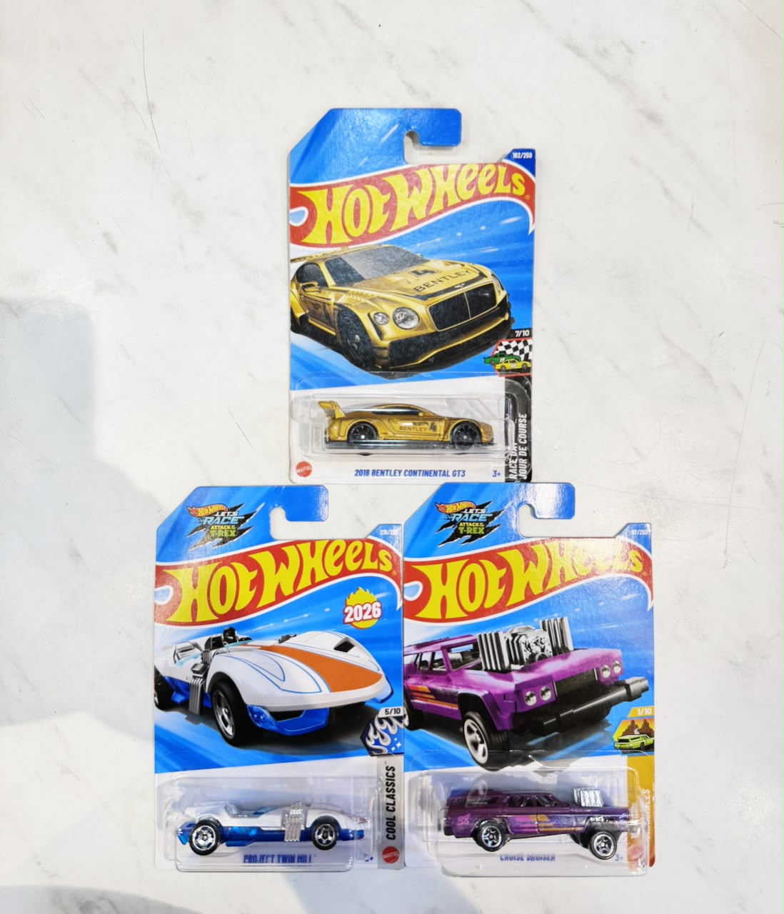 HOTWHEELS PACK OF 3