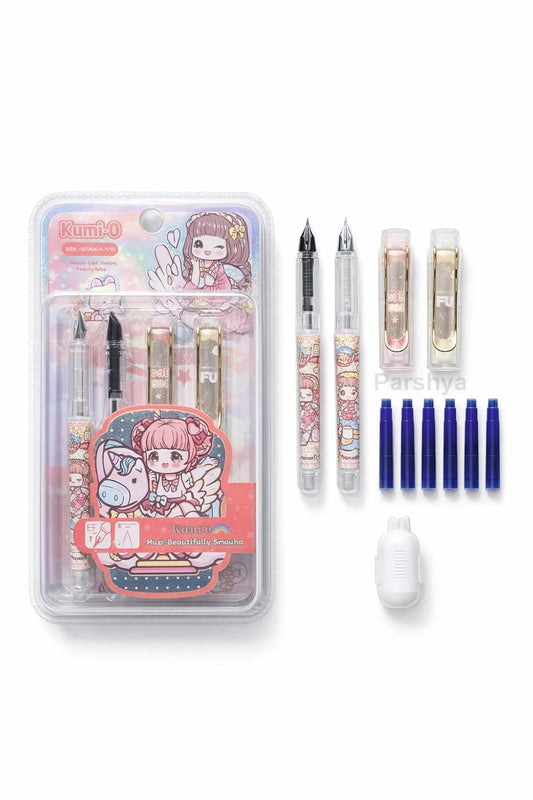 Kawaii Fountain Pen Set for Kids