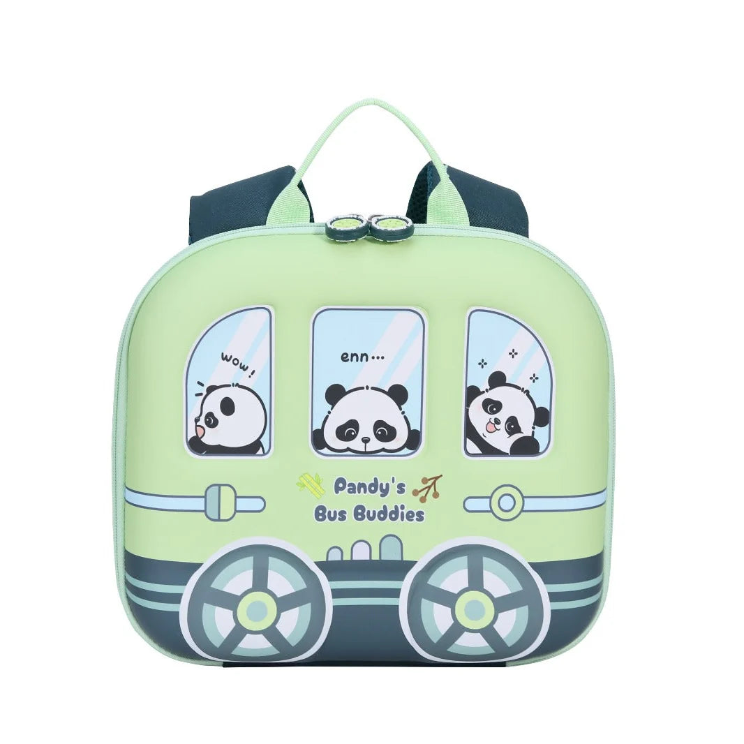 Cute Design Rectangle Shaped Hard-shell Backpack for Kids