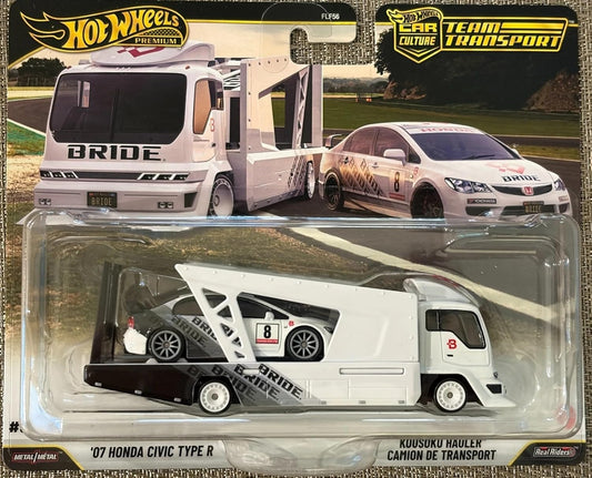 Hot Wheels Team Transport Honda Civic Type R