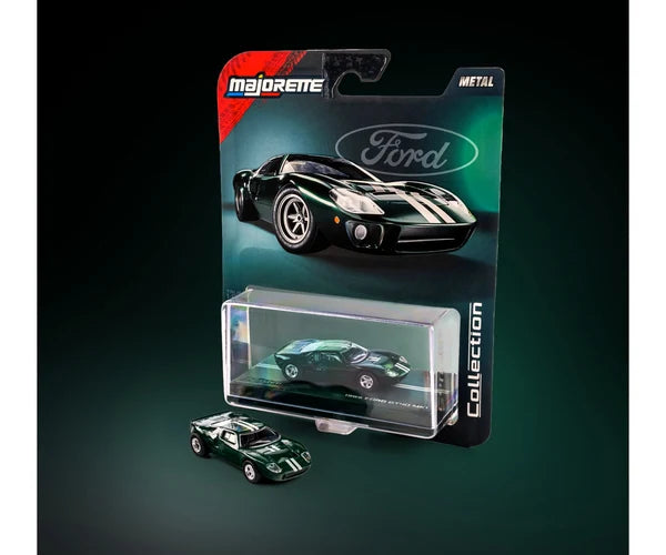 1965 Ford GT40 MK1 Green 1:64 scale model car - Majorette Collection
