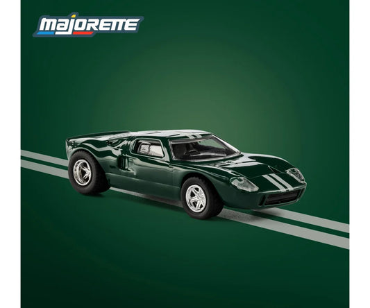 1965 Ford GT40 MK1 Green 1:64 scale model car - Majorette Collection