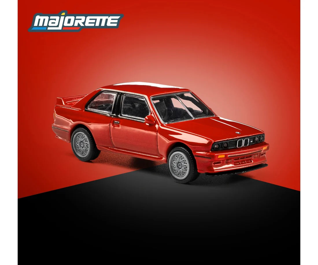 1986 BMW M3 Red 1:64 scale model car - Majorette Collection