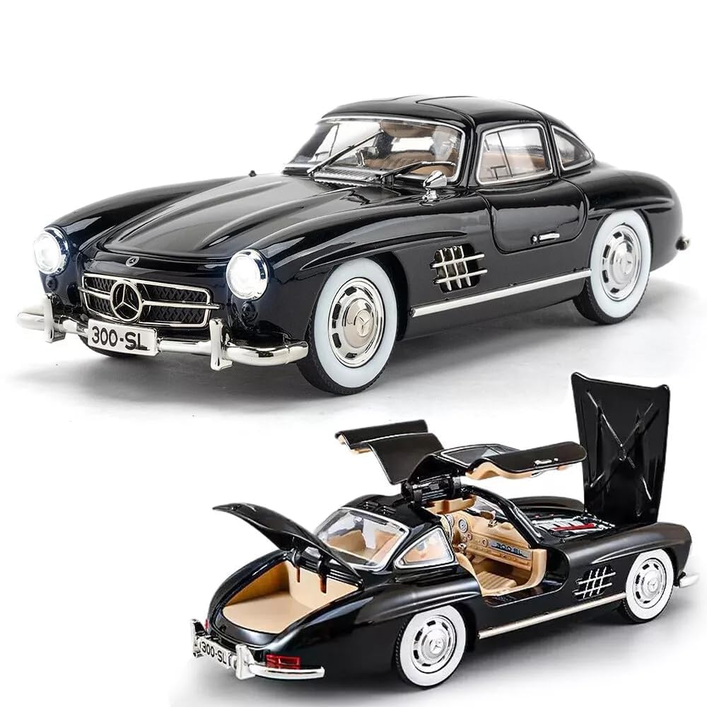 Mercedes-Benz 300 SL Vintage 1:24 Diecast Model Car
