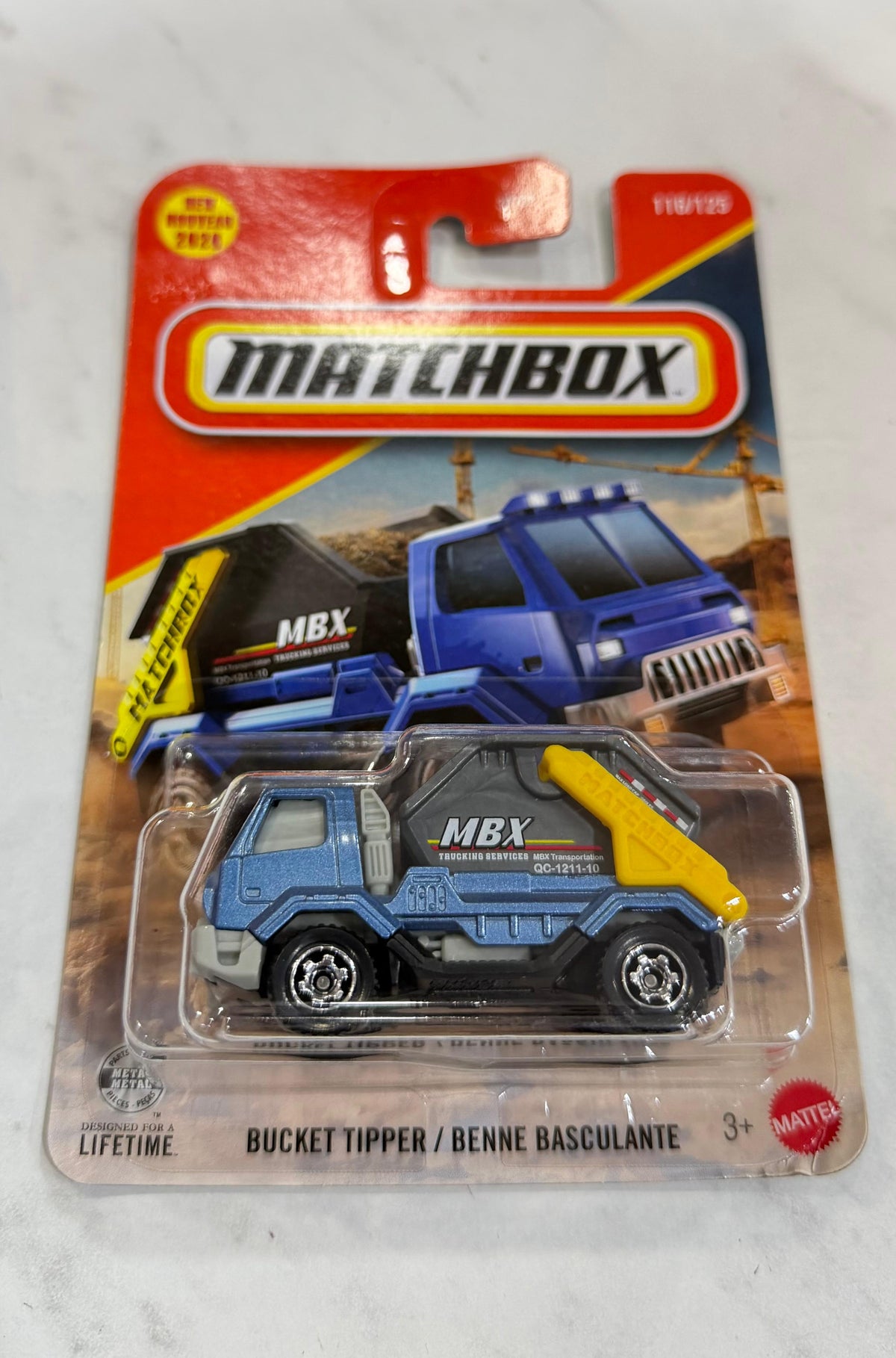 Matchbox 1:64 Bucket Tipper diecast model car