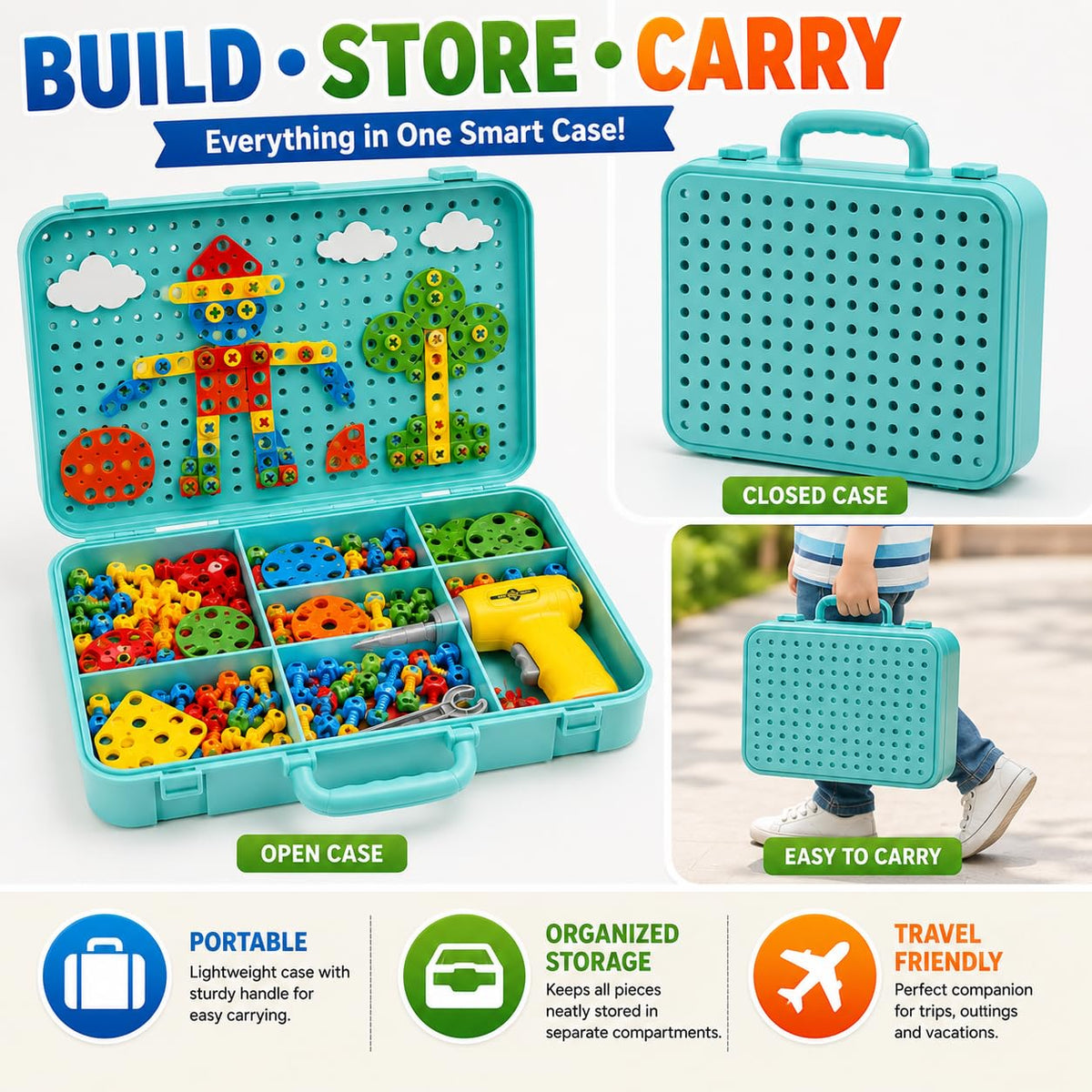 DIY Creative Puzzle Box — with Child-Safe Drill