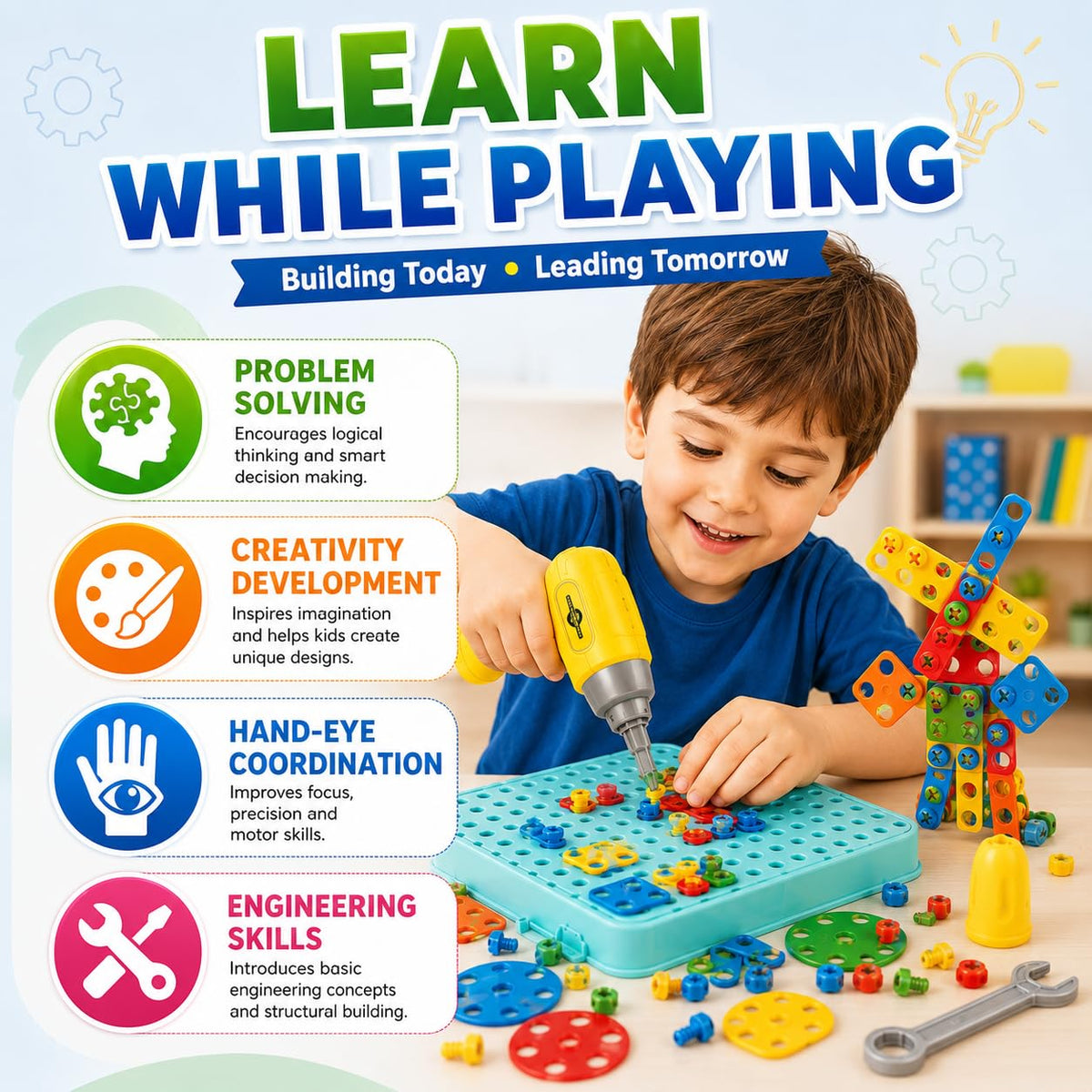 DIY Creative Puzzle Box — with Child-Safe Drill