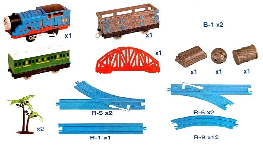 Thomas Toy Train Set detail