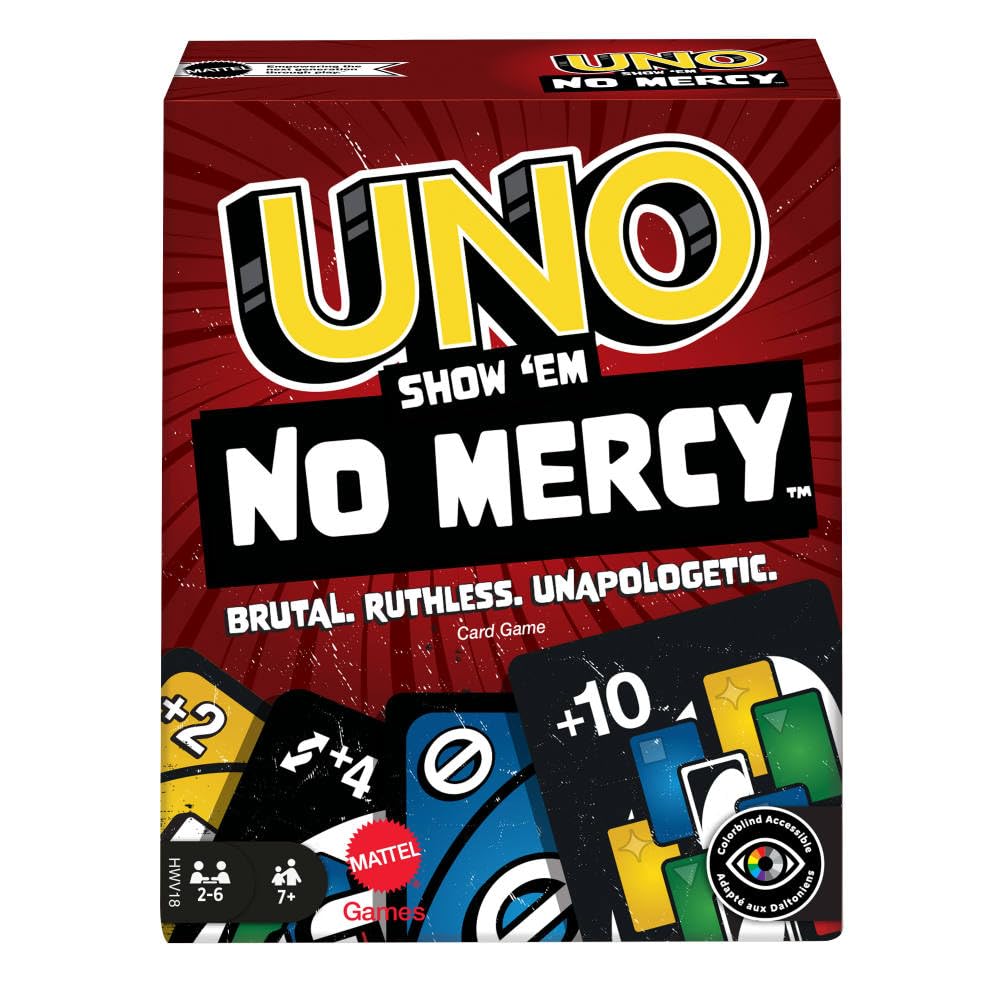 UNO Show 'em No Mercy card details
