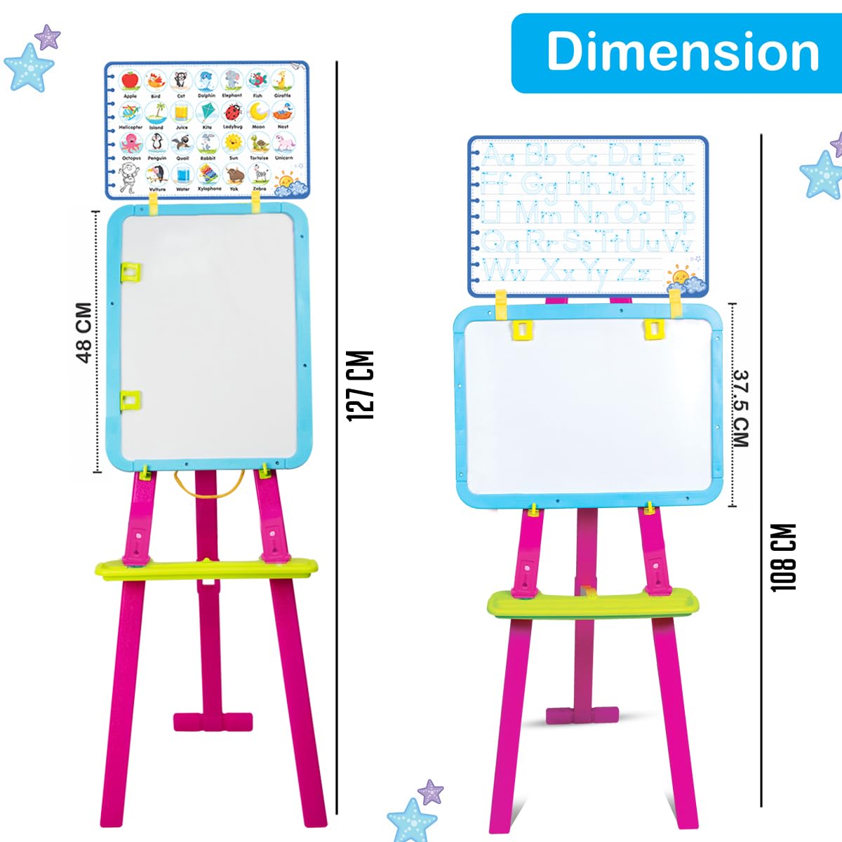 Jam & Honey 5-in-1 Kids Easel Board - angle 3