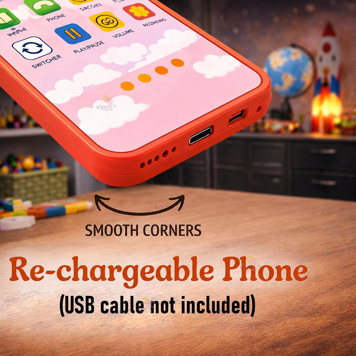 Hindi & English Educational Toy Phone