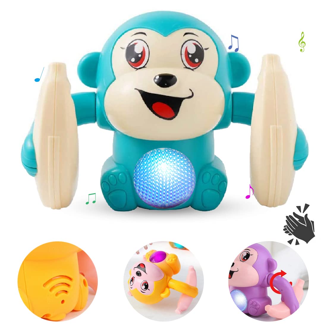 Dancing Monkey Musical Toy — Voice Control
