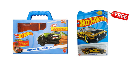 HOTWHEELS ULTIMATE COLLECTOR CASE WITH 1 CAR FREE