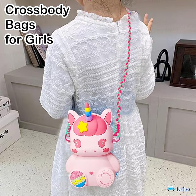 Unicorn Bag worn crossbody